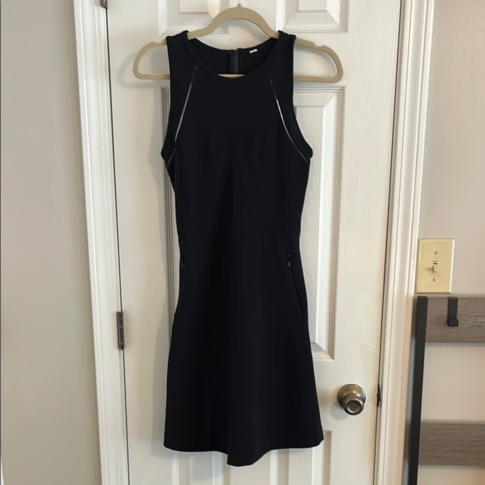 Lululemon Athletica Black Sporty Mini Dress
